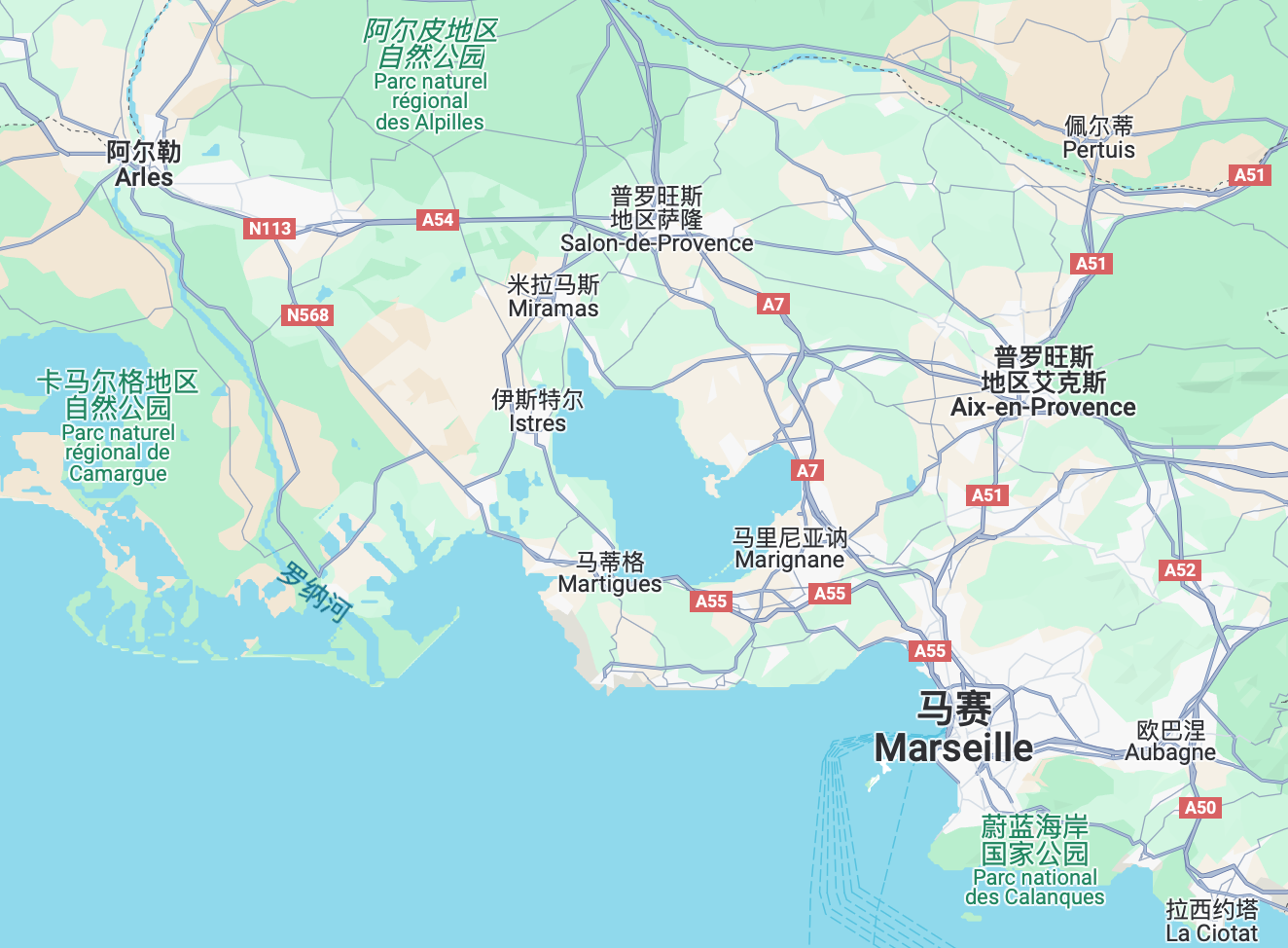 阿尔勒位置